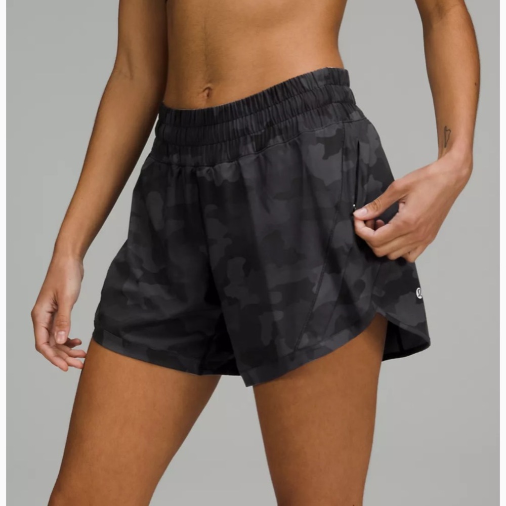 Lululemon Track That Mid-Rise Lined Short 5"